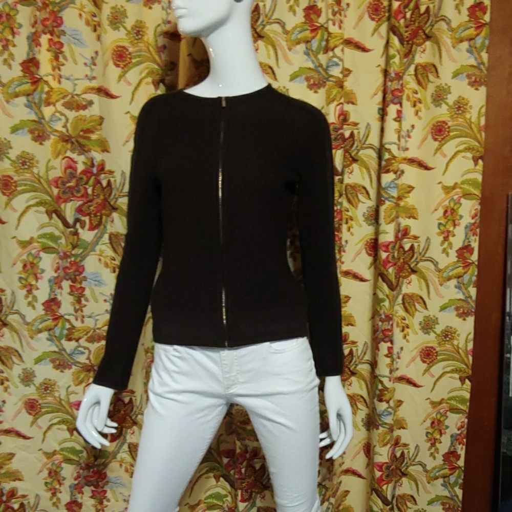 St John yellow label cardigan